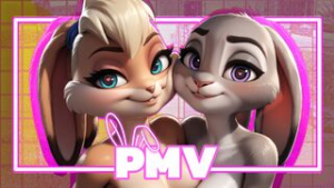 Bunnies <3 Conejas ?PMV Short | DERRRRR - ﻿3D animation on Crohasit